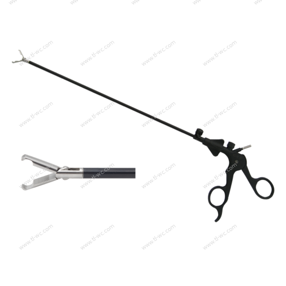 Instrumento quirúrgico laparoscópico con pinzas (tracción anastomótica) 5MMX330MM