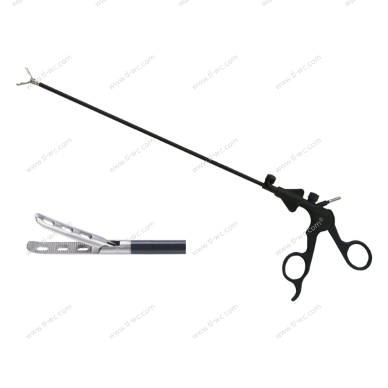Laparoscopic surgical instrument gripper (three-hole gastric gripper) 5MMX330MM